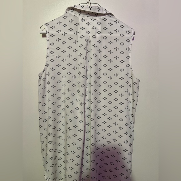 Velvet & heart sleeveless shirt - Picture 4 of 4